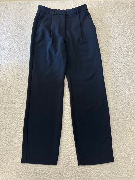 Abercrombie & Fitch Pants - Abercrombie & Fitch Womens Sloane Low Rise Tailored Wide Leg Pants Size 27